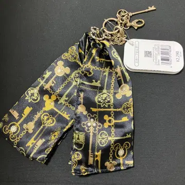 미키 열쇠 모티브 스카프 홀더