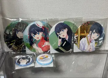 그리드맨 WEB 복권 타카라다 릿카 대형 캔뱃지 4개 세트!