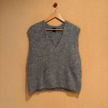 [ 새상품급 ] 스픽 앤 스팬 알파카 혼방 니트 베스트