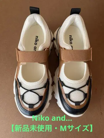 niko and - 오리지널 절개 밑창 벨트 스니커즈 [ M 사이즈 ]