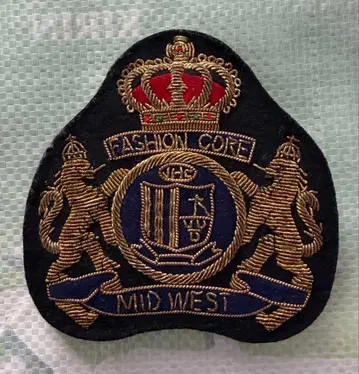 MID WEST 오리지널 엠블럼 핑 클로징 초 레어 희소품