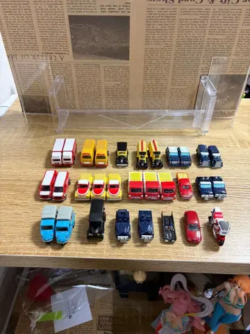 미니카 세트 30대 세트