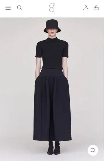 CFCL 니트 롱 스커트