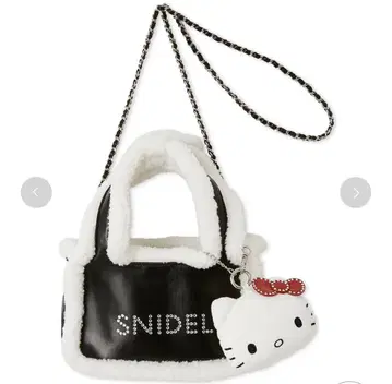 SNIDEL 스나이델 [ HELLO KITTY ] 백 BLK 블랙