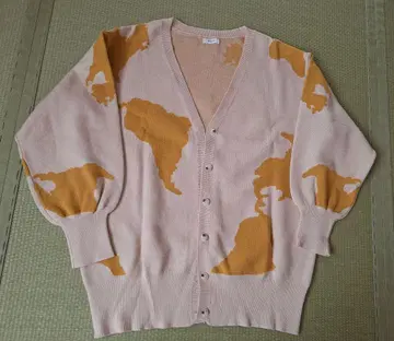 HUG.U [ 카모플라주 패턴 ] 니트 가디건