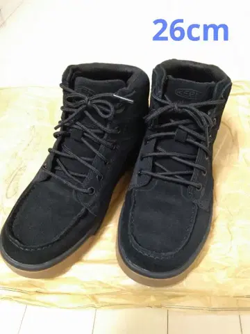 KEEN 킨 깁슨 미드 소프트 토 워크 부츠 26m