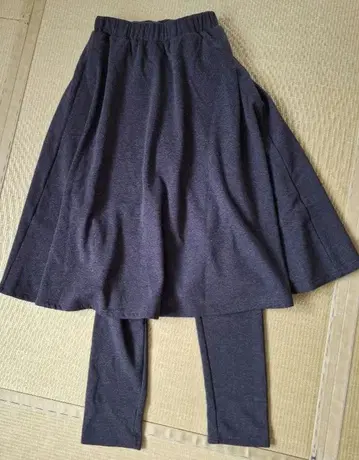 HUG.U 하그유 레깅스 플레어 스커트 속기모 울트라 웜