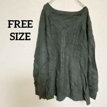 득템 즉시 구매 OK 다크 그레이 긴팔 니트 스웨터 100% 아크릴