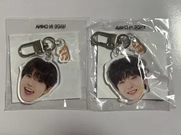 treasure 희로애락 얼굴 아크릴 키링 준규 지훈