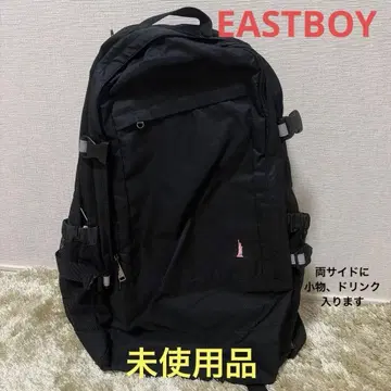 EASTBOY 블랙 백팩 미사용품