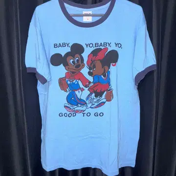 미키 & 미니 링거 빈티지 티셔츠