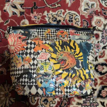 컬러풀 동물 쿵푸 프린트 토트 & 백팩 2WAY 백 차오차오차코