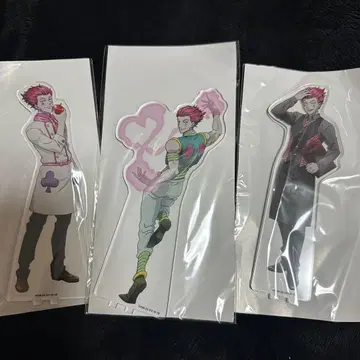 히소카페 BIG 아크릴 스탠드 히소카 컴플리트 세트 (A, B, C)