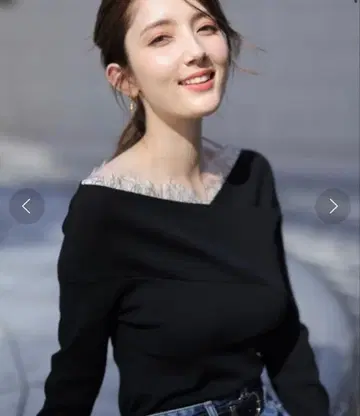 Apuweiser-riche 크로스 레이스 니트