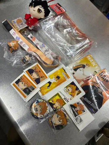 하이큐!! 히나타 쇼요 가챠 굿즈 세트