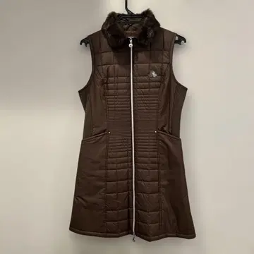 Black & White 퍼 원피스 1