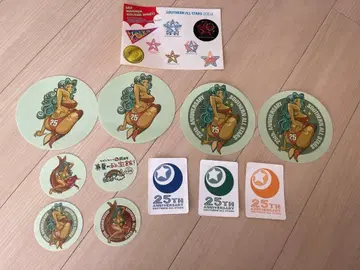 25주년 스티커 2004 12장 세트