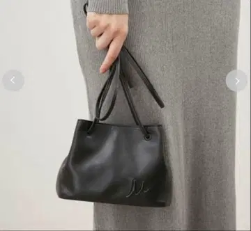 milaowen 복조리 숄더백 블랙