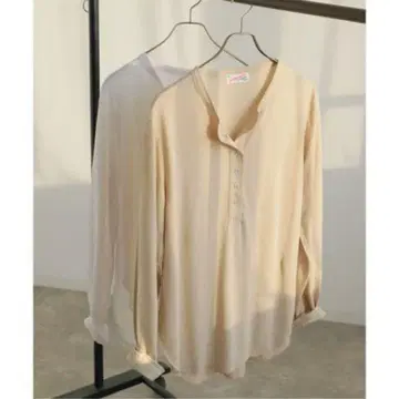 스픽앤스팬 LI/PE 헨리넥 풀오버