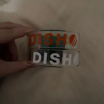 DISH// TRIANGLE 라이트 뱅글 러버 밴드 라바