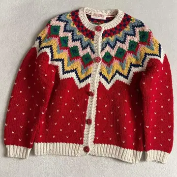 PINK HOUSE 가디건 빈티지 코튼 100% 레어