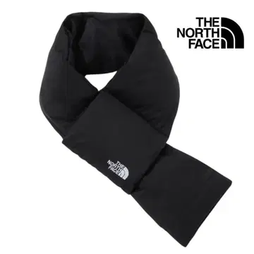 한국 한정판 THE NORTH FACE 티볼 머플러 블랙 머플러 눕시