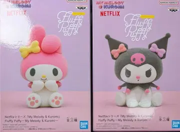 Netflix 시리즈 fluffy puffy 마이멜로디 쿠로미 피규어 1