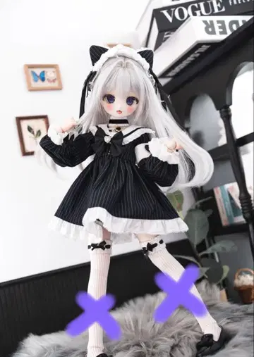 해외 딜러제 MDD용 원피스 에이프런 세트 rikka 의류