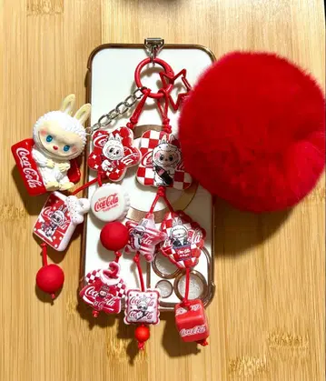 코카콜라 러브브 키링 세트