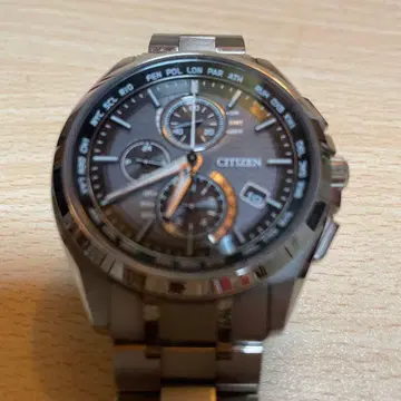 CITIZEN 그레이 손목시계 크로노그래프