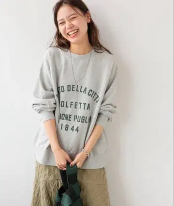 택 포함 새상품 저널 스탠다드 리룸 래글런 슬리브 로고 맨투맨