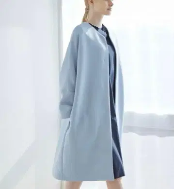 [ 새상품급 ] Sono 소노 완판템 마쉬멜로우 코트 색스 노카라 1