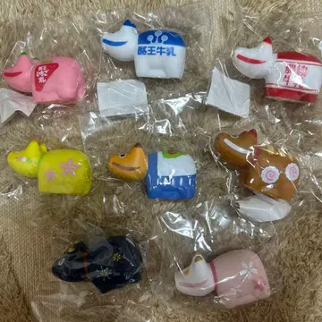 한정판! 새상품! 후쿠시마 한정 빨간베코 세트