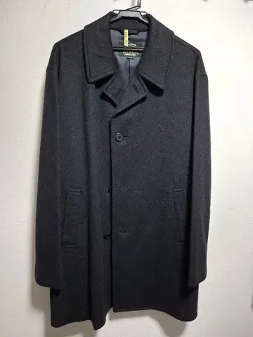 뉴요커 울 코트 L 사이즈 다크 그레이