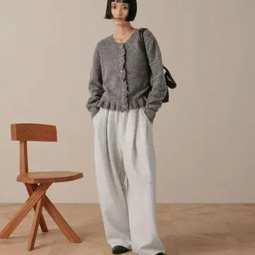 로리즈팜 컷 이지 코쿤 팬츠