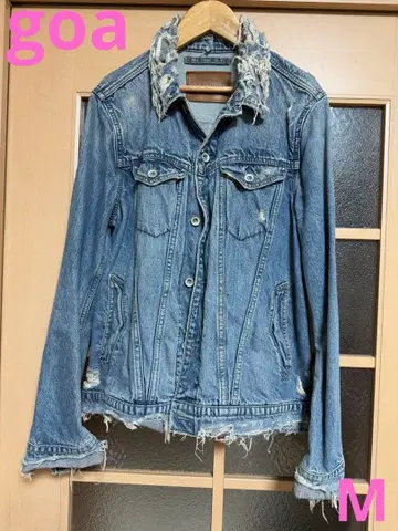 goa 고아 데미지 데님 자켓 G GOA NIMES