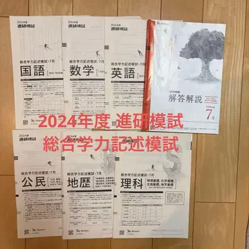 2024년 신켄 모의 종합 학력 기술 모의고사 해답 해설 7월