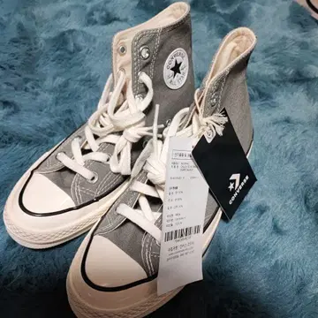 CONVERSE CHUCK 70 하이컷 스니커즈 230mm 그레이