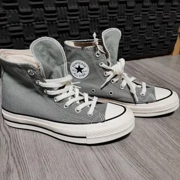 CONVERSE 하이컷 스니커즈 23 그레이 컨버스 새상품