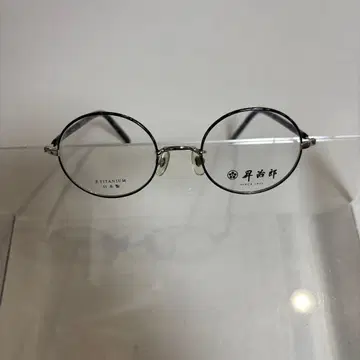 쇼지이치로 티타늄제 라운드 안경 일본제