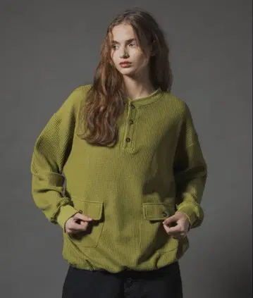 CIVVY HenryWaffleTop 헨리 와플 탑 원가 6930엔