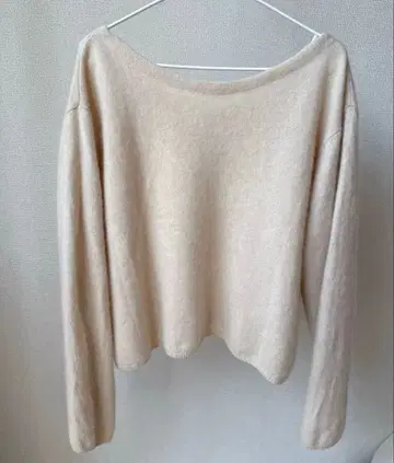 Ballsey 플러피 얀 보트넥 풀오버