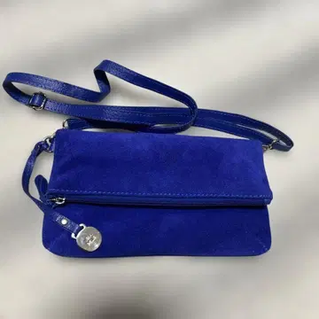 VERAPELLE CARPISA 파랑 스웨이드 숄더백