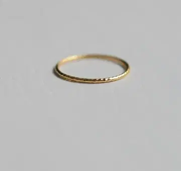 새상품급! k10 각인 유 골드 핑키링 3호