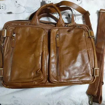 TOUGH WORKER 타프워커 가죽 비즈니스백 숄더백