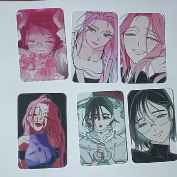 에이리언 스테이지 미지 스아 6매 세트