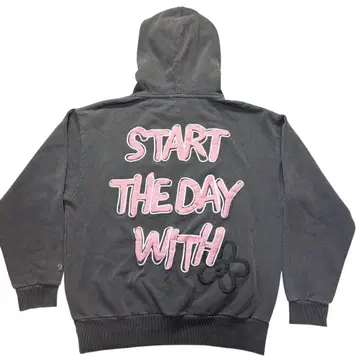 린린의 가게 오버사이즈 맨투맨 후드티 그레이 M 사이즈