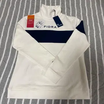 FIDRA 여성용 골프 셔츠 XL 화이트/네이비