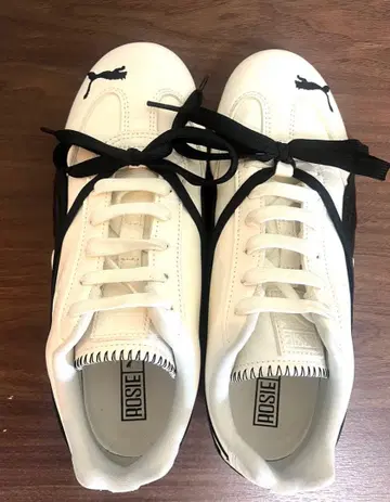 PUMA ROSIE 화이트/블랙 스니커즈