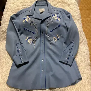 웨스턴 셔츠 1980년대 초반 USA제 빈티지